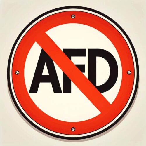 Montagsdemo für das Verbot der AFD